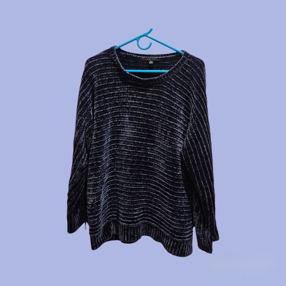 🖤 Cyrus Chunky Knit Blue Sweater 🖤